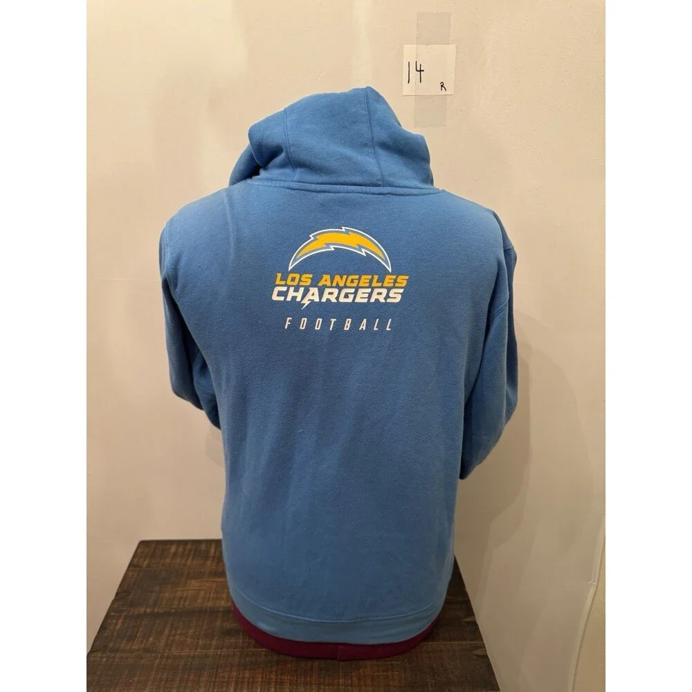 Nike Los Angeles Chargers NFL Hoodie Youth XL 18/20 Blue Pullover Sweatshirt